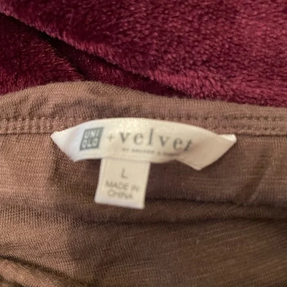 Velvet Brown strapless beach dress size large - Picture 4 of 5